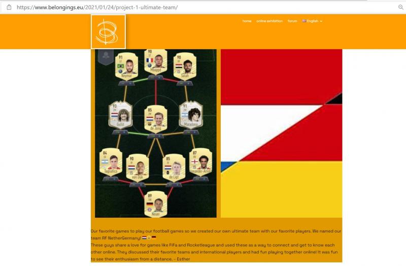 Belongings ultimate team