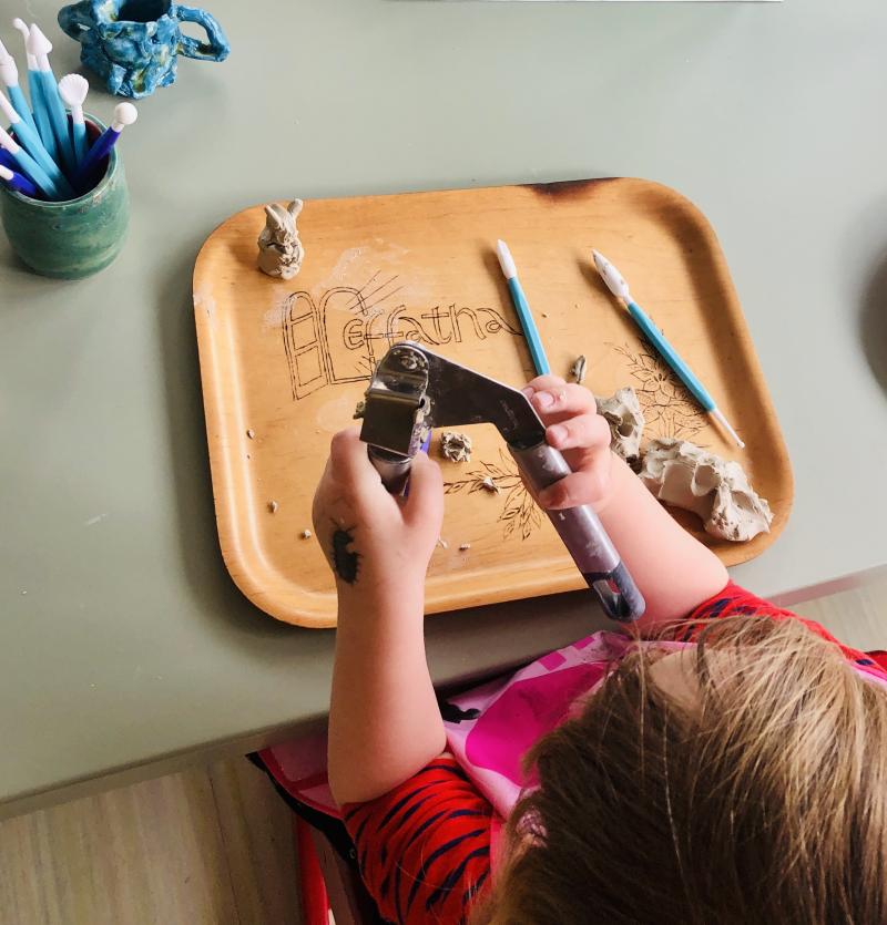 Creatief met klei