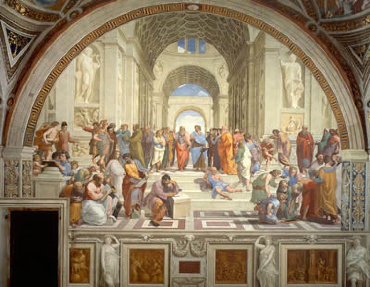 Rafaëls 'School van Athene'