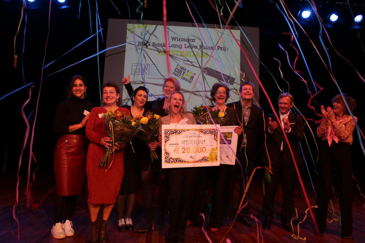 Amsterdsam sleept BNG Bank Lang Leve Kunstprijs 2016 in de wacht